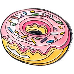 Pins & Aces Donut Ball Marker