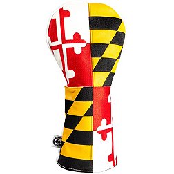 Pins & Aces Maryland Flag Driver Headcover