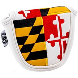Pins & Aces Maryland Flag Mallet Putter Headcover