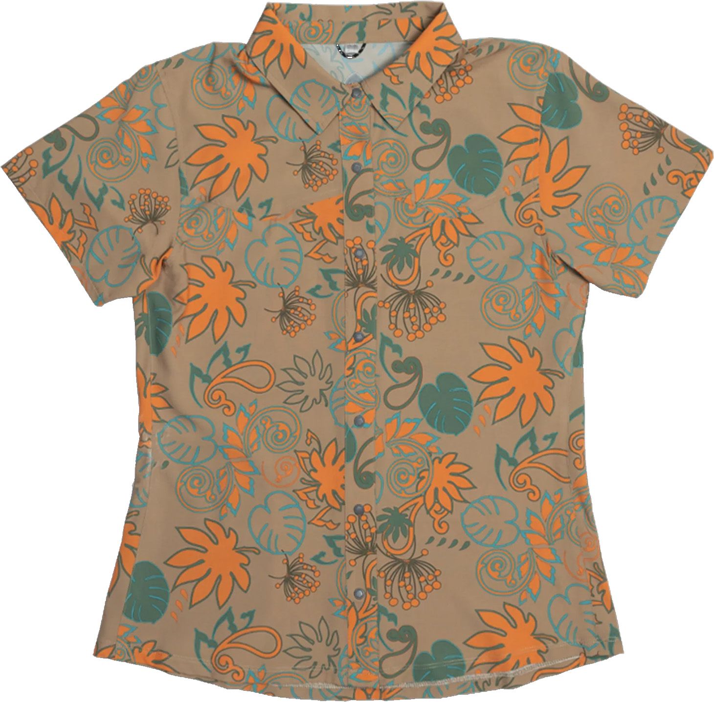 Coriander Brown Paisley