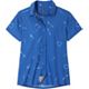 Surf Blue Barb Print