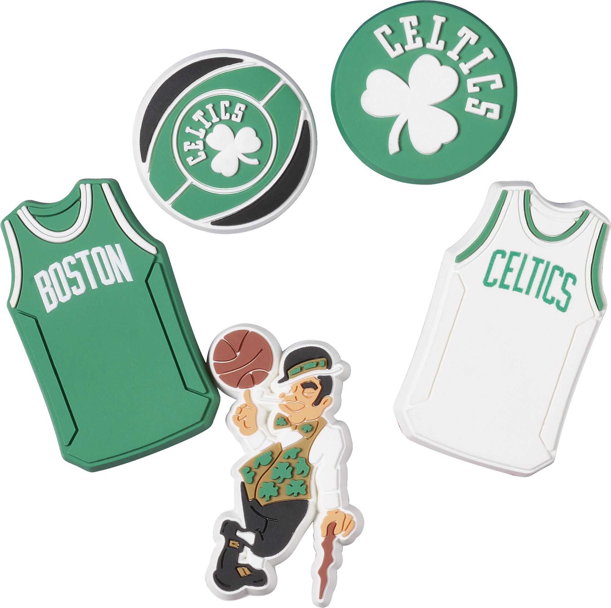 Crocs Jibbitz NBA Boston Celtics - 5 Pack