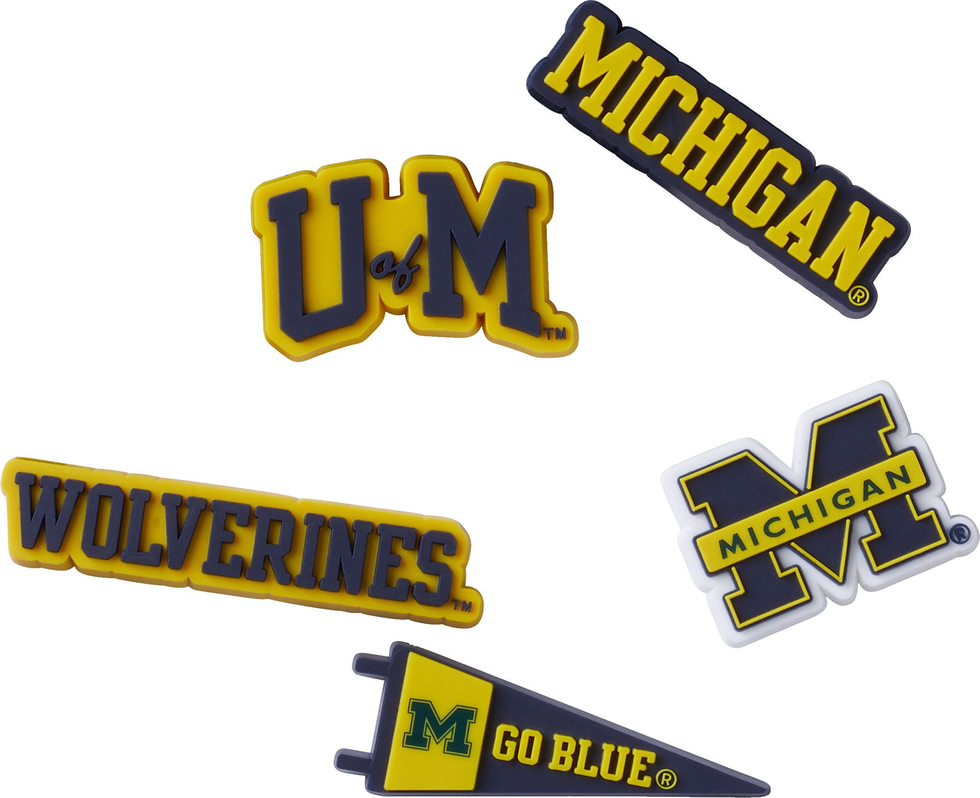 Crocs Jibbitz University of Michigan - 5 Pack
