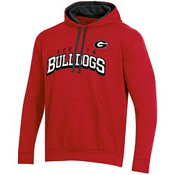 Champion Men's Georgia Bulldogs Red Pullover Hoodie