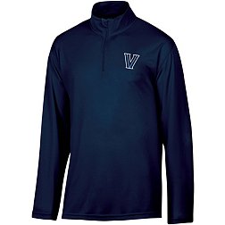 Champion Men's Villanova Wildcats Navy 1/4 Zip Pullover Shirt