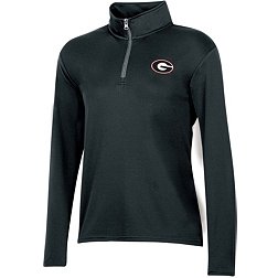 Champion Women's Georgia Bulldogs Black 1/4 Zip Pullover Shirt