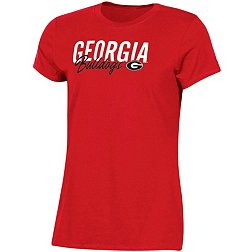 Champion Women's Georgia Bulldogs Red Script T-Shirt