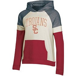 Champion Women's USC Trojans Color Blocked Pullover Hoodie
