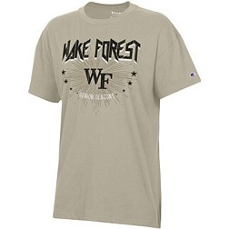 Champion Women's Wake Forest Demon Deacons Tan Core Oversized T-Shirt