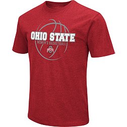 Colosseum Ohio State Buckeyes Women's Basketball Scarlet T-Shirt