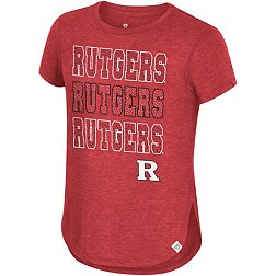 Colosseum Girls' Rutgers Scarlet Knights Scarlet Hathaway T-Shirt