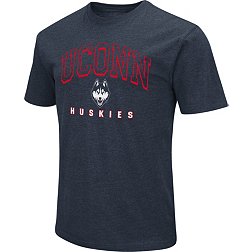 Colosseum Men's Connecticut Huskies Navy Playbook T-Shirt