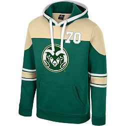 Colosseum Men's Colorado State Rams Green Future's Not Written Pullover Hoodie