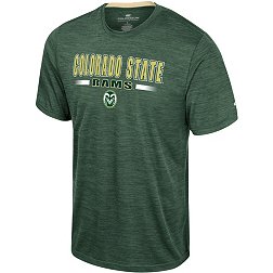 Colosseum Men's Colorado State Rams Green Wright T-Shirt