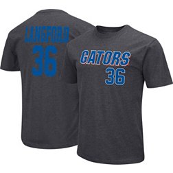 Colosseum Men's Florida Gators Wyatt Langford #36 Black T-Shirt