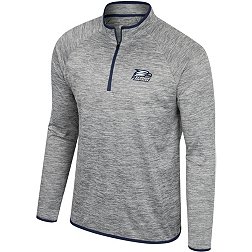 Colosseum Men's Georgia Southern Eagles Heather Grey 1/4 Zip Pullover