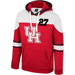Colosseum Men's Houston Cougars Red Future's Not Written Pullover Hoodie