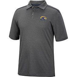 Colosseum Men's Kent State Golden Flashes Heather Charcoal Polo
