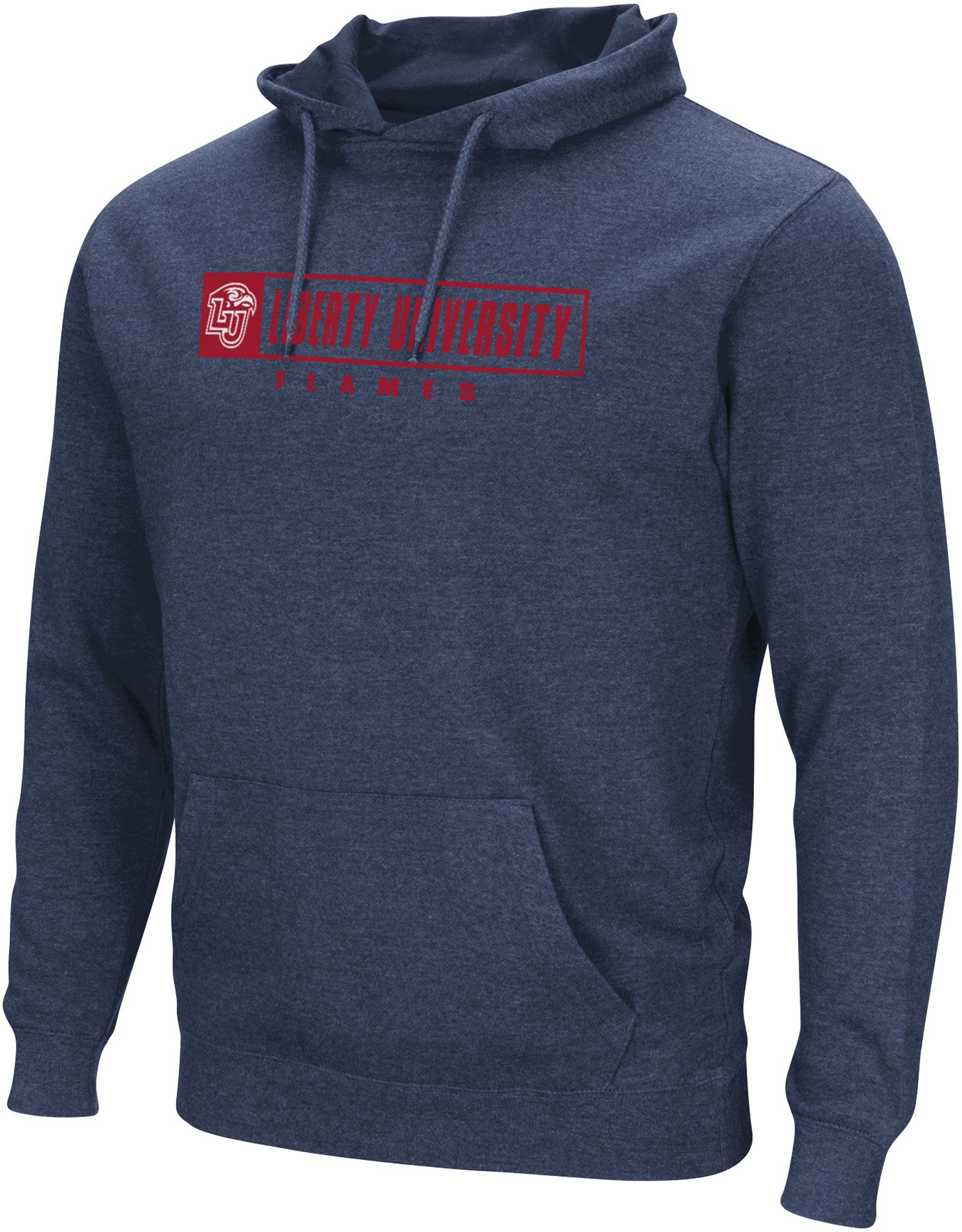 Colosseum Men's Liberty Flames NAVY Pullover Hoodie