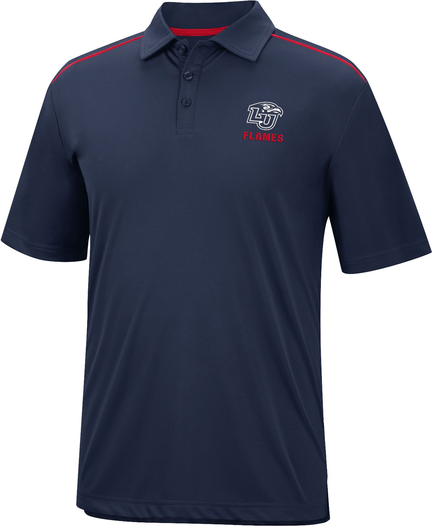 Colosseum Men's Liberty Flames Navy Polo