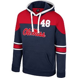 Colosseum Men's Ole Miss Rebels Blue Future's Not Written Pullover Hoodie