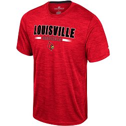 Colosseum Men's Louisville Cardinals Cardinal Red Wright T-Shirt