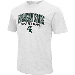 Colosseum Men's Michigan State Spartans White T-Shirt