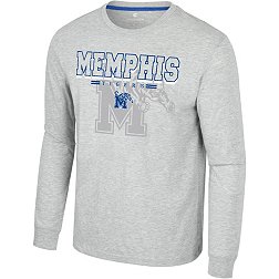 Colosseum Men's Memphis Tigers Heather Grey Hasta La Vista Long Sleeve T-Shirt