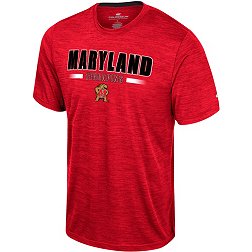 Colosseum Men's Maryland Terrapins Red Wright T-Shirt