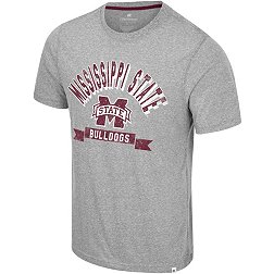 Colosseum Men's Mississippi State Bulldogs Heather Grey Connor T-Shirt