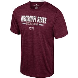 Colosseum Men's Mississippi State Bulldogs Maroon Wright T-Shirt