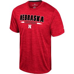 Colosseum Men's Nebraska Cornhuskers Scarlet Wright T-Shirt