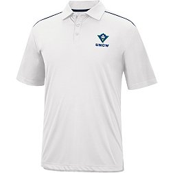 Colosseum Men's UNC-Wilmington  Seahawks White Polo