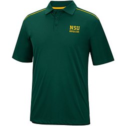 Colosseum Men's Norfolk State Spartans Green Polo