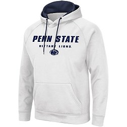 Colosseum Men's Penn State Nittany Lions White Pullover Hoodie