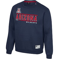 Colosseum Men's Arizona Wildcats Navy I'll Be Back Crewneck Sweatshirt