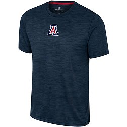 Colosseum Men's Arizona Wildcats Navy Positraction T-Shirt