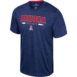 Colosseum Men's Arizona Wildcats Navy Wright T-Shirt