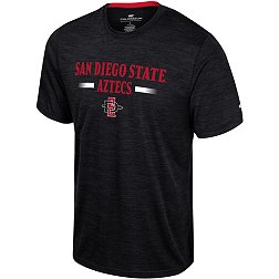 Colosseum Men's San Diego State Aztecs Black Wright T-Shirt