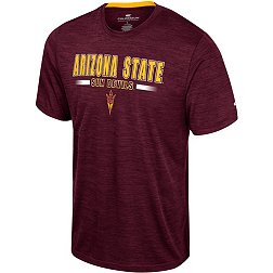 Colosseum Men's Arizona State Sun Devils Maroon Wright T-Shirt