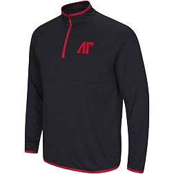 Colosseum Men's Austin Peay Governors Black 1/4 Zip Pullover