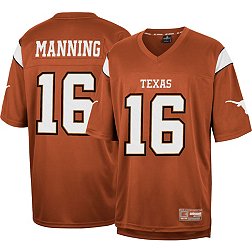 Colosseum Men's Texas Longhorns Arch Manning #16 Burnt Orange Replica Football Jersey