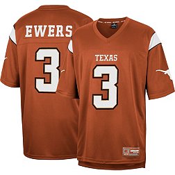 Colosseum Men's Texas Longhorns Quinn Ewers #3 Burnt Orange Replica Football Jersey