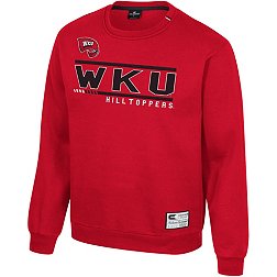 Colosseum Men's Western Kentucky Hilltoppers Red I'll Be Back Crewneck Sweatshirt