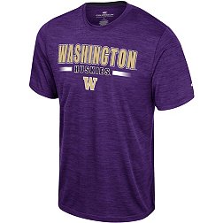 Colosseum Men's Washington Huskies Purple Wright T-Shirt
