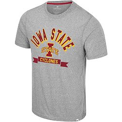 Colosseum Men's Iowa State Cyclones Heather Grey Connor T-Shirt