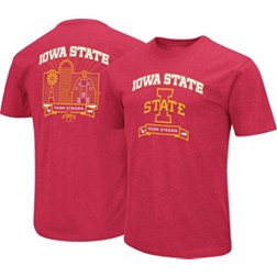 Colosseum Men's Iowa State Cyclones Cardinal Farm Strong T-Shirt