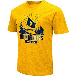 Colosseum Men's West Virginia Mountaineers Gold 2023 Fan T-Shirt