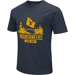 Colosseum Men's West Virginia Mountaineers Navy Official Fan T-Shirt
