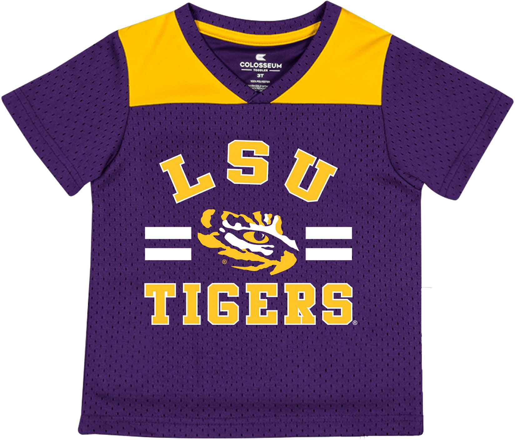 Colosseum Toddler LSU Tigers Purple Ka-Boot-It Jersey